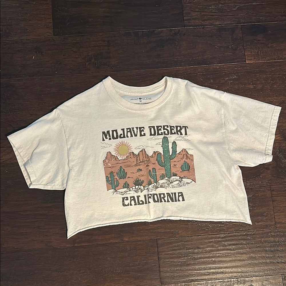 Kids Cream Mojave Desert Graphic Tee